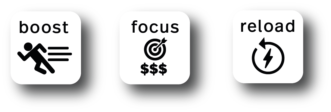 natural energy today visual icons boost focus reload