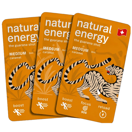 Peak Performance Shot | Caramel 3-Pack (STRONG) 3_Pack_x_8ml_Sachet_Strong_Caramel Natural Energy Today