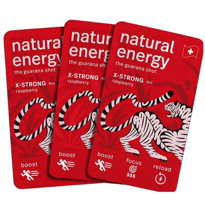 Organic Liquid Vitality Kit 10 Pack 3_Pack_x_8ml_Sachet_X_Strong_Raspberry Natural Energy Today