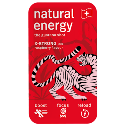 Ultimate Endurance Shot | Raspberry Box of 50 (X-STRONG) Raspberry-X-Strong_1_NET Natural Energy Today