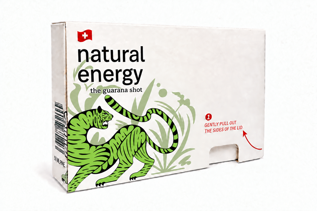Clean Focus Shot | Passionfruit (MEDIUM) box-tiger-changed-to-the-sachet-s-lime-green Natural Energy Today